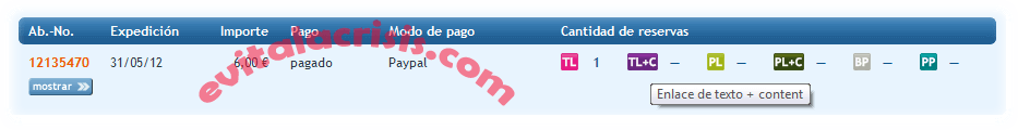 Comprobante de pago de SeedingUp 16º pago de SeedingUp recibido