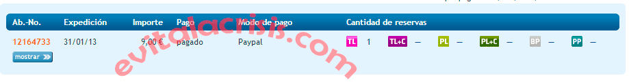 Recibido el 24º pago de Teliad Recibido el 24º pago de Teliad